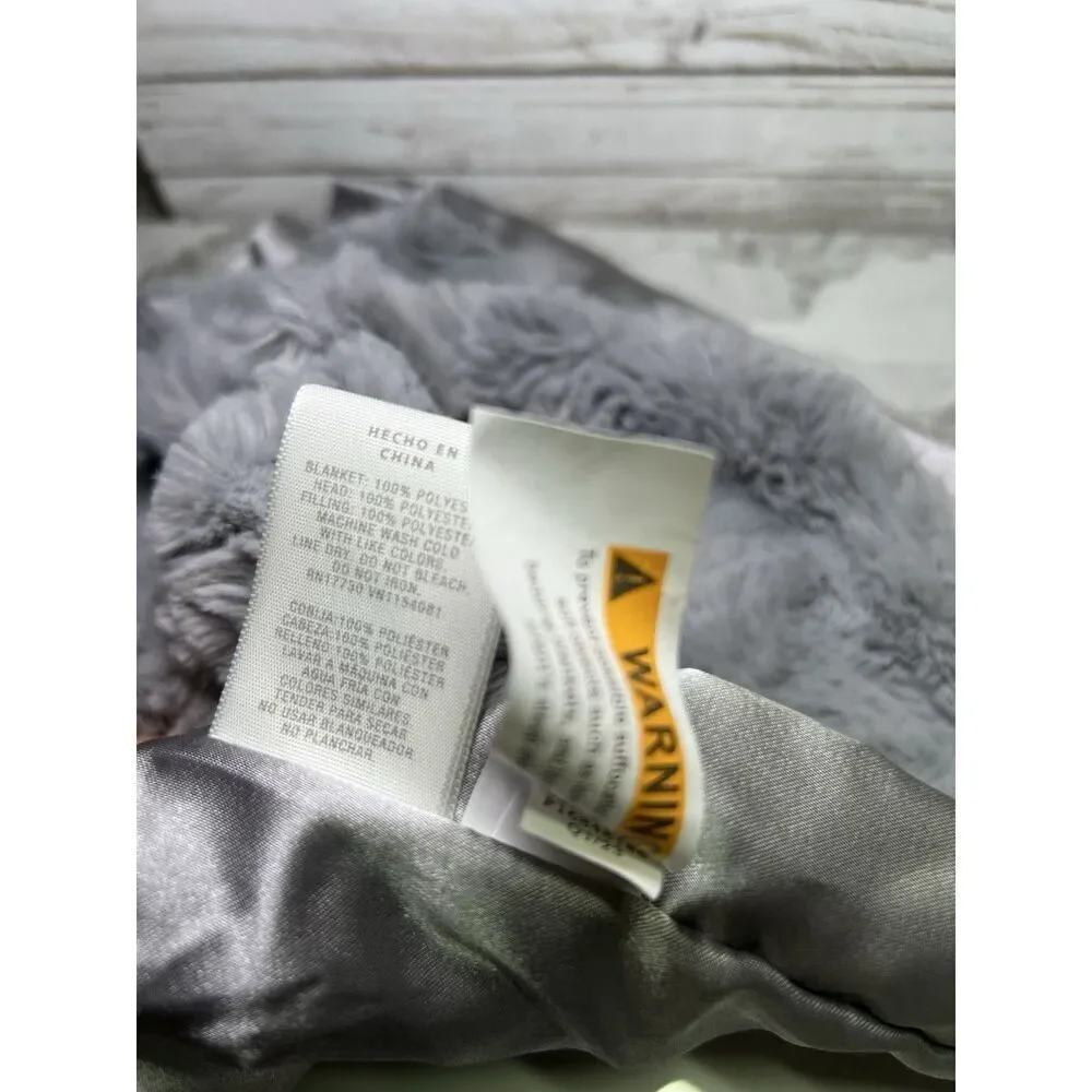 Cloud Island Gray‎ Elephant Lovey Security Blanket Target